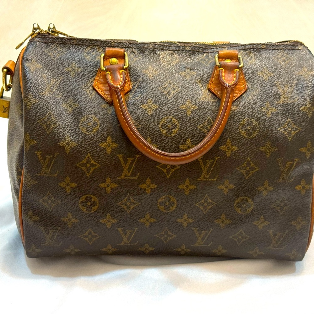 LOUIS VUITTON Monogram Speedy 30